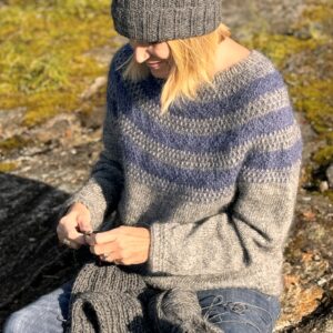 FRIGGA Tröja - Gotlandsull - Stickpaket