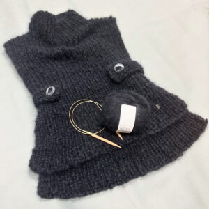 HANNA slipover i ull & mohair - stickpaket