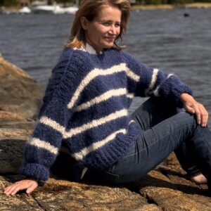 INES tröja - mönster & garn