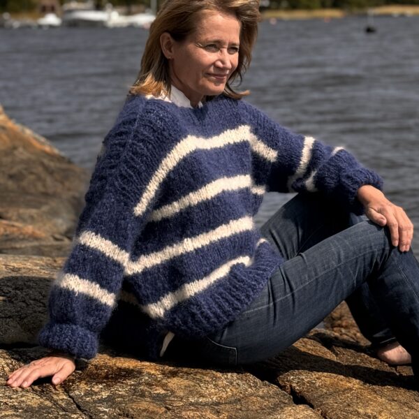 INES tröja - mönster & garn