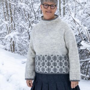 ÅSDIS Tröja - Gotlandsull - DESIGN MARIAS GARN - Stickpaket