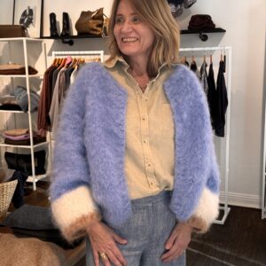 BEA Kofta - Ull Mohair - Stickpaket