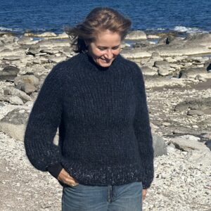 STAR Tröja- Ull Mohair Silke Glitter - Stickpaket