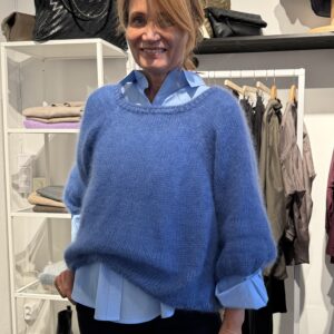 MADELENE Tröja - Mohairsilke - Stickpaket