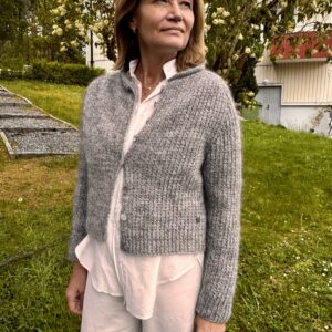 STINA Kofta - Gotlandsull - Stickpaket